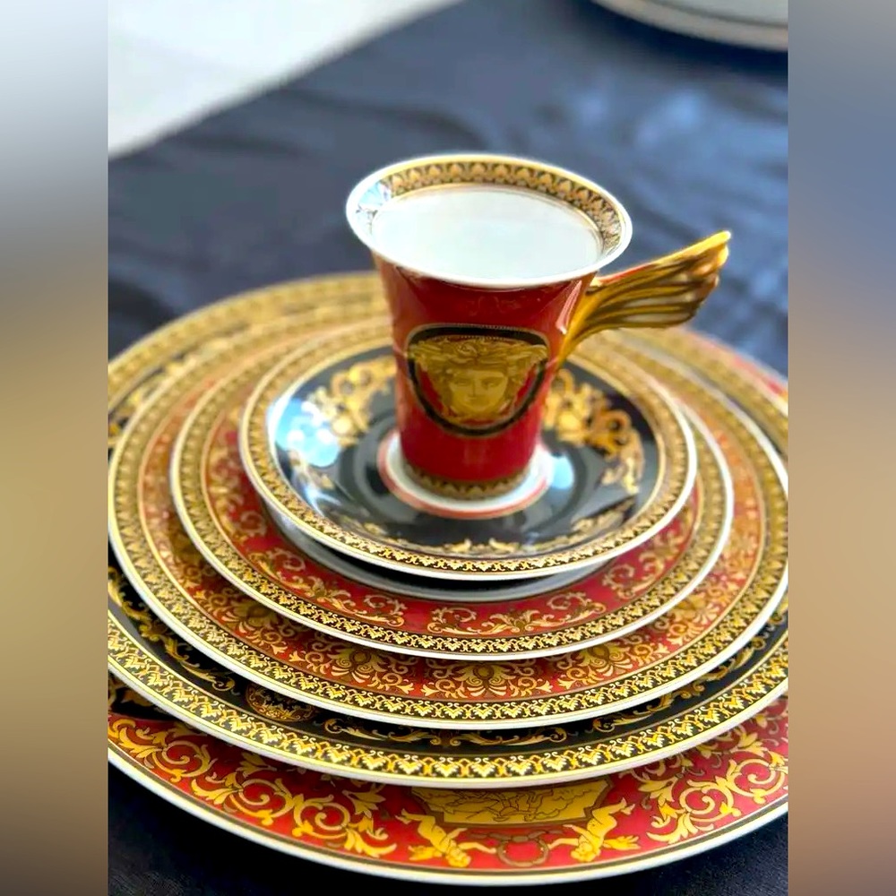 Versace Dinnerware-Set of 4
